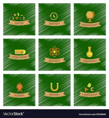 Assembly flat shading style icons rocket science vector image
