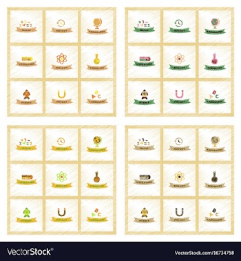 Assembly flat shading style icons rocket science vector image
