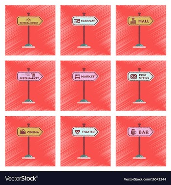 Assembly flat shading style icons sign of bar vector image