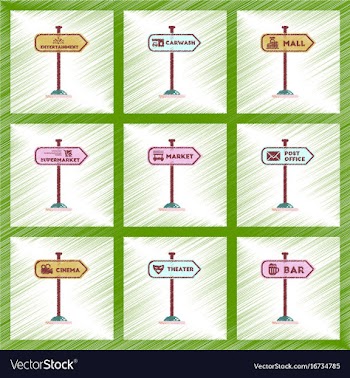 Assembly flat shading style icons sign of bar vector image