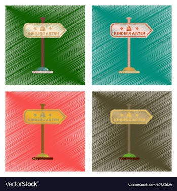 Assembly flat shading style icons sign vector image