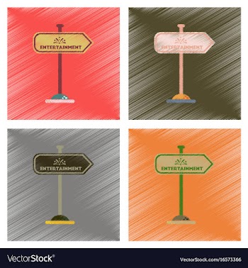 Assembly flat shading style icons sign vector image
