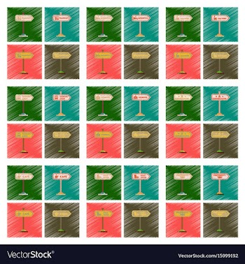 Assembly flat shading style icons university vector image