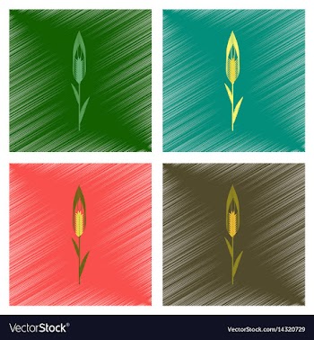 Assembly flat shading style natural vector image