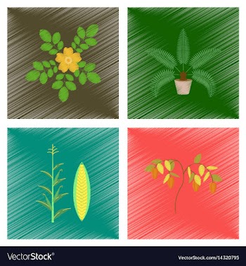 Assembly flat shading style rosa vector image
