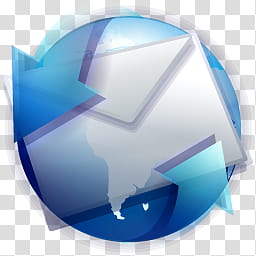 Assembly Line Computer V, white mail icon transparent background PNG clipart