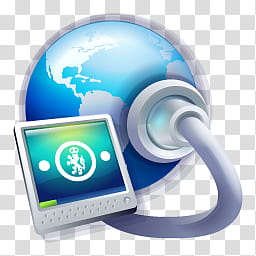 Assembly Line Computer V, white monitor and earth illustration transparent background PNG clipart