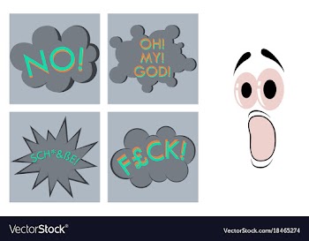 Assembly of flat icons on theme comic speech vector image