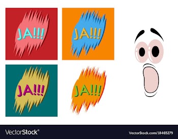Assembly of flat icons on theme comic speech vector image
