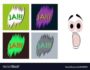 Assembly of flat icons on theme comic speech vector image