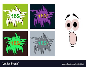 Assembly of flat icons on theme comic speech vector image