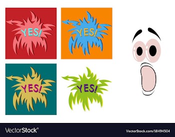 Assembly of flat icons on theme comic speech vector image