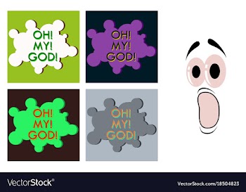 Assembly of flat icons on theme comic speech vector image