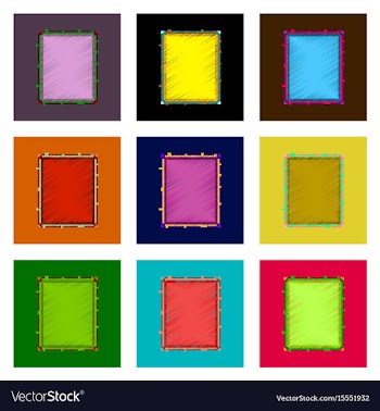 Assembly of flat shading style pixel icon sandwich vector image