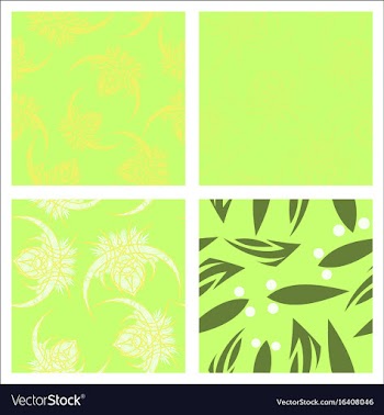 Assembly of patterns in oriental style vector image
