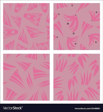 Assembly of patterns in oriental style vector image