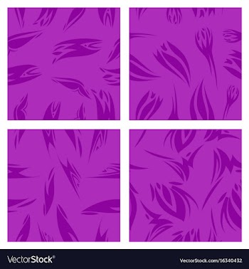 Assembly of patterns in striped style vector image