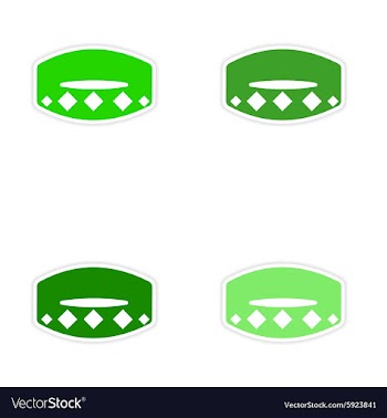 Assembly realistic sticker design on paper adult vector image
