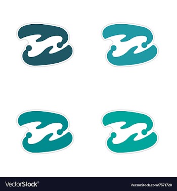 Assembly realistic sticker design on paper ancient vector image