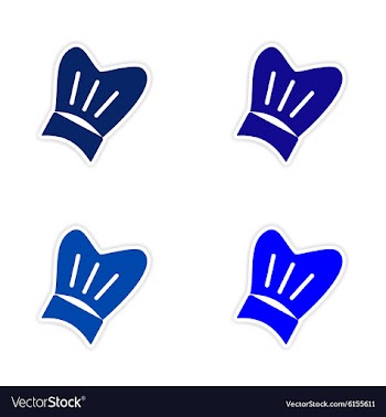 Assembly realistic sticker design on paper form vector image