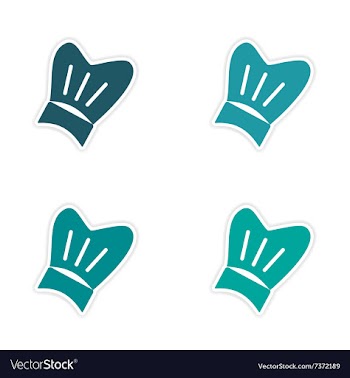 Assembly realistic sticker design on paper form vector image