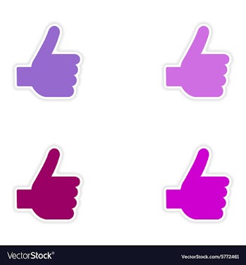 Assembly realistic sticker design on paper hand vector image