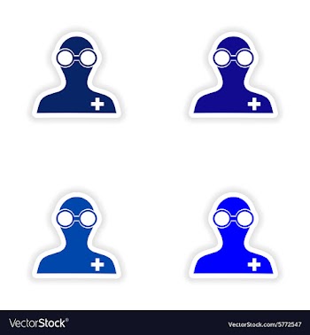 Assembly realistic sticker design on paper lab vector image