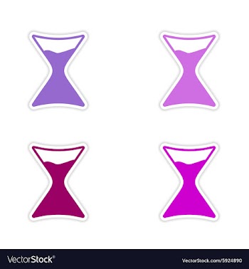 Assembly realistic sticker design on paper magic vector image
