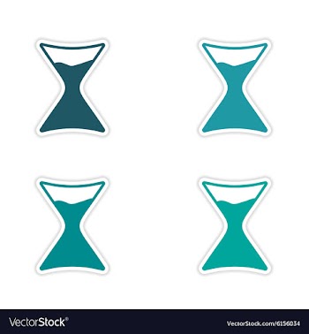Assembly realistic sticker design on paper magic vector image
