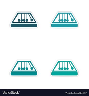 Assembly realistic sticker design on paper magic vector image