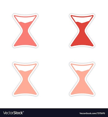 Assembly realistic sticker design on paper magic vector image