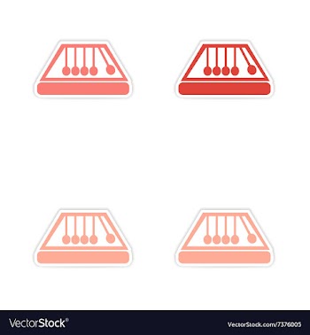 Assembly realistic sticker design on paper magic vector image