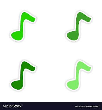Assembly realistic sticker design on paper notes vector image