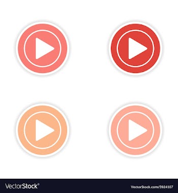 Assembly realistic sticker design on paper play vector image