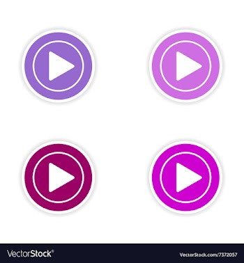 Assembly realistic sticker design on paper play vector image
