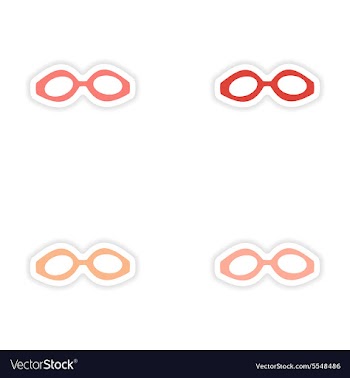 Assembly realistic sticker design on paper scuba vector image