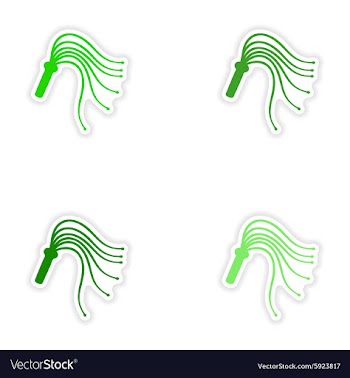 Assembly realistic sticker design on paper sex vector image