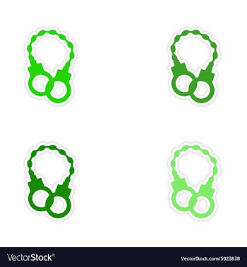Assembly realistic sticker design on paper sex vector image