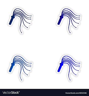 Assembly realistic sticker design on paper sex vector image