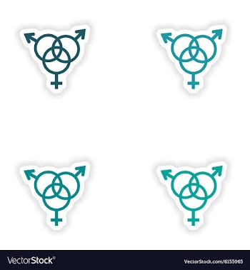 Assembly realistic sticker design on paper sex vector image