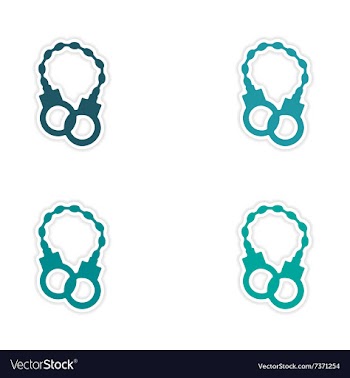Assembly realistic sticker design on paper sex vector image