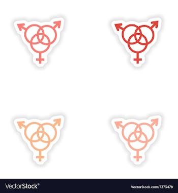 Assembly realistic sticker design on paper sex vector image