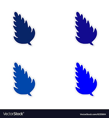 Assembly realistic sticker design on paper spices vector image