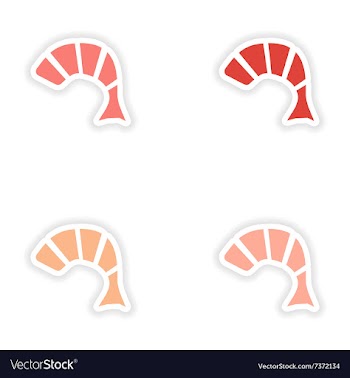 Assembly realistic sticker design on paper tempura vector image