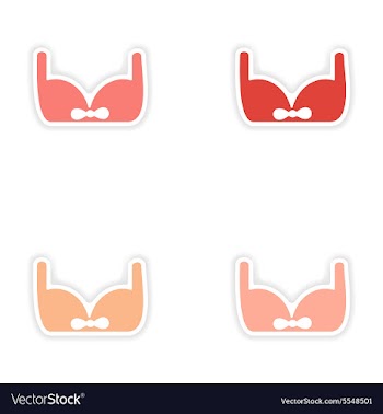Assembly realistic sticker design on paper vector image
