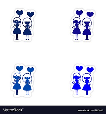 Assembly realistic sticker design on paper vector image