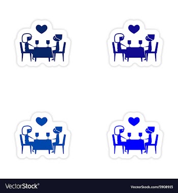 Assembly realistic sticker design on paper vector image