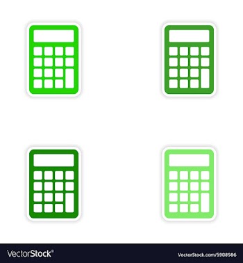 Assembly realistic sticker design on paper vector image