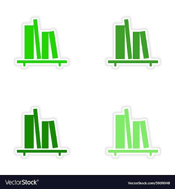 Assembly realistic sticker design on paper vector image
