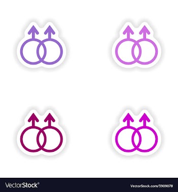 Assembly realistic sticker design on paper vector image